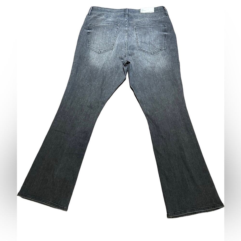 Warp + Weft Womens Size 16 Denver Slim Bootcut Gravity Gray Jeans NWT